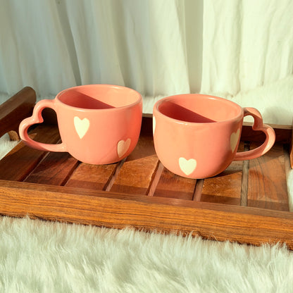 Sweetheart Blush Ceramic Cup