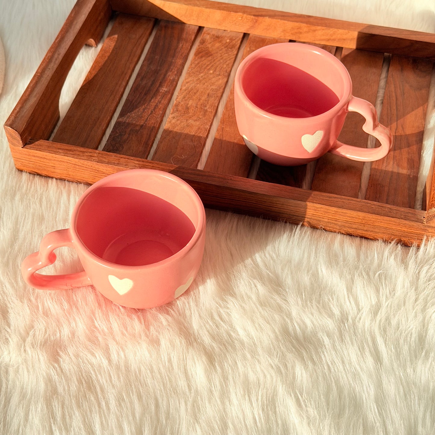 Sweetheart Blush Ceramic Cup
