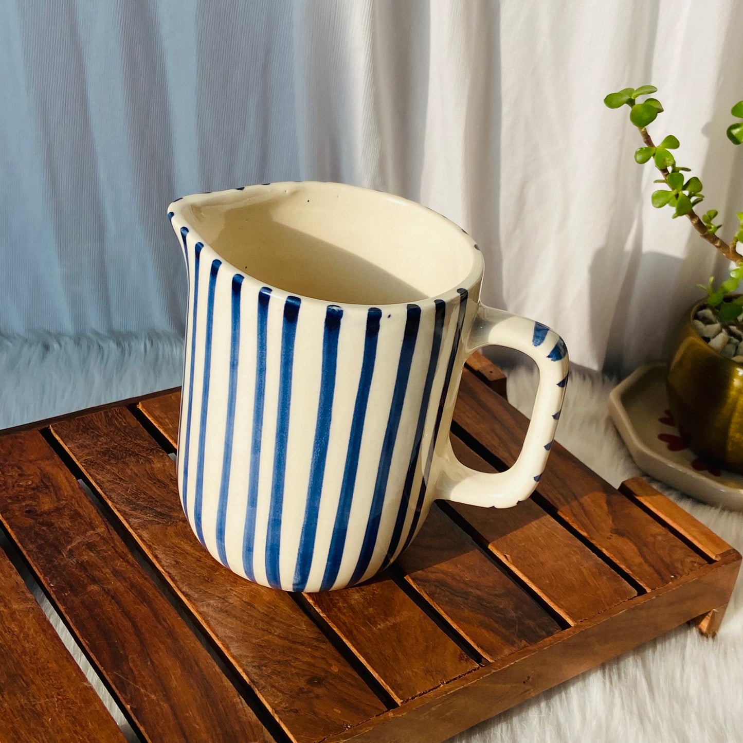 Blue Line Jug
