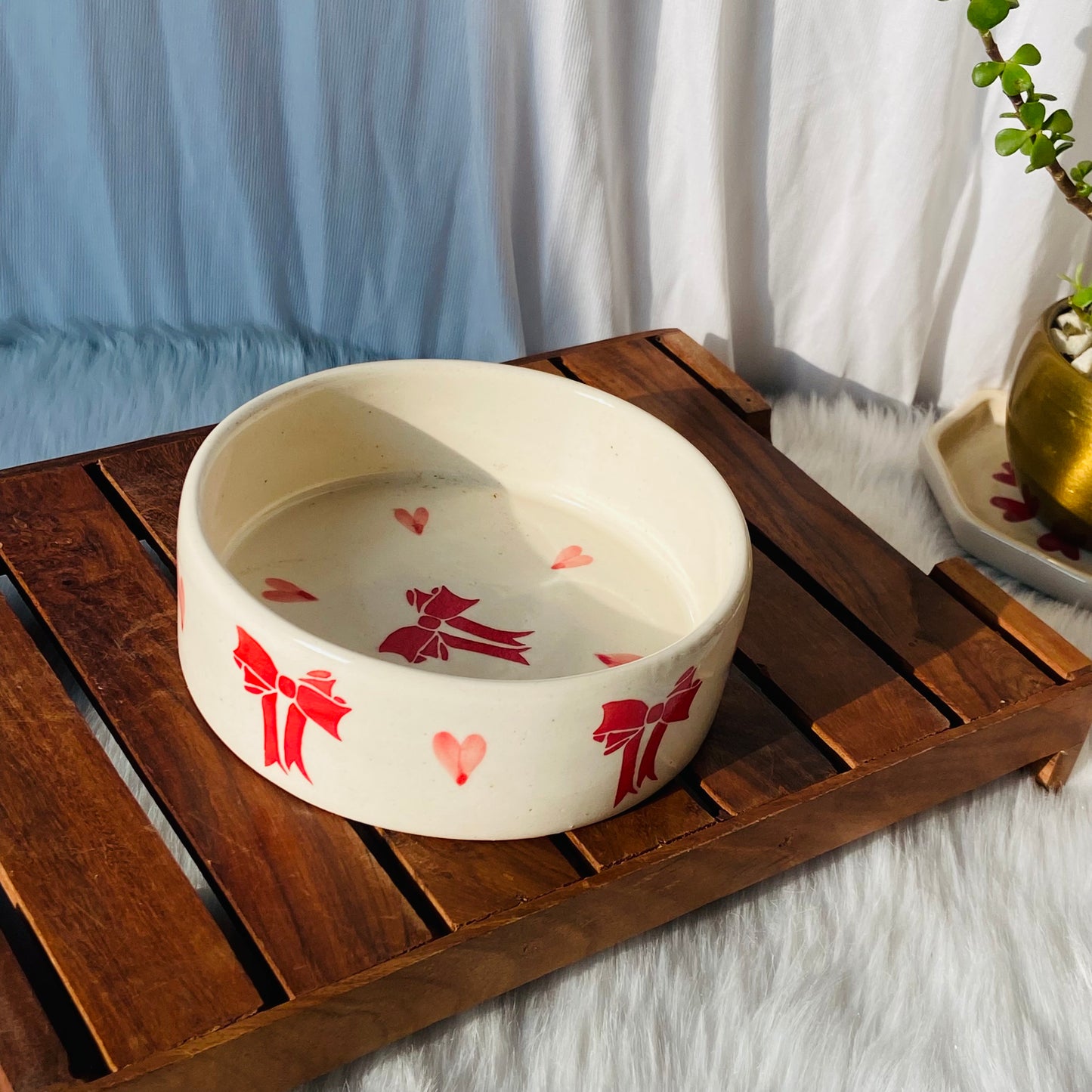 Pink Bow Breakfast Bowl