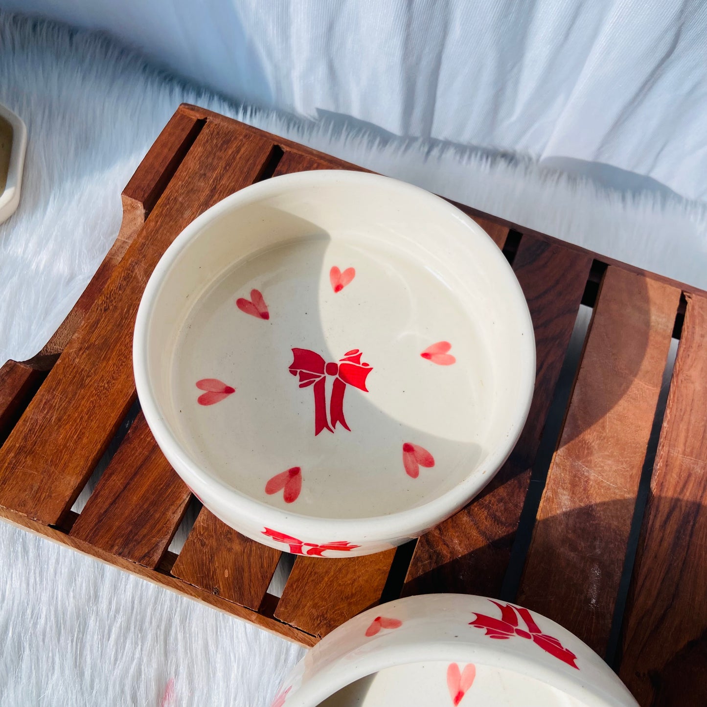 Pink Bow Breakfast Bowl