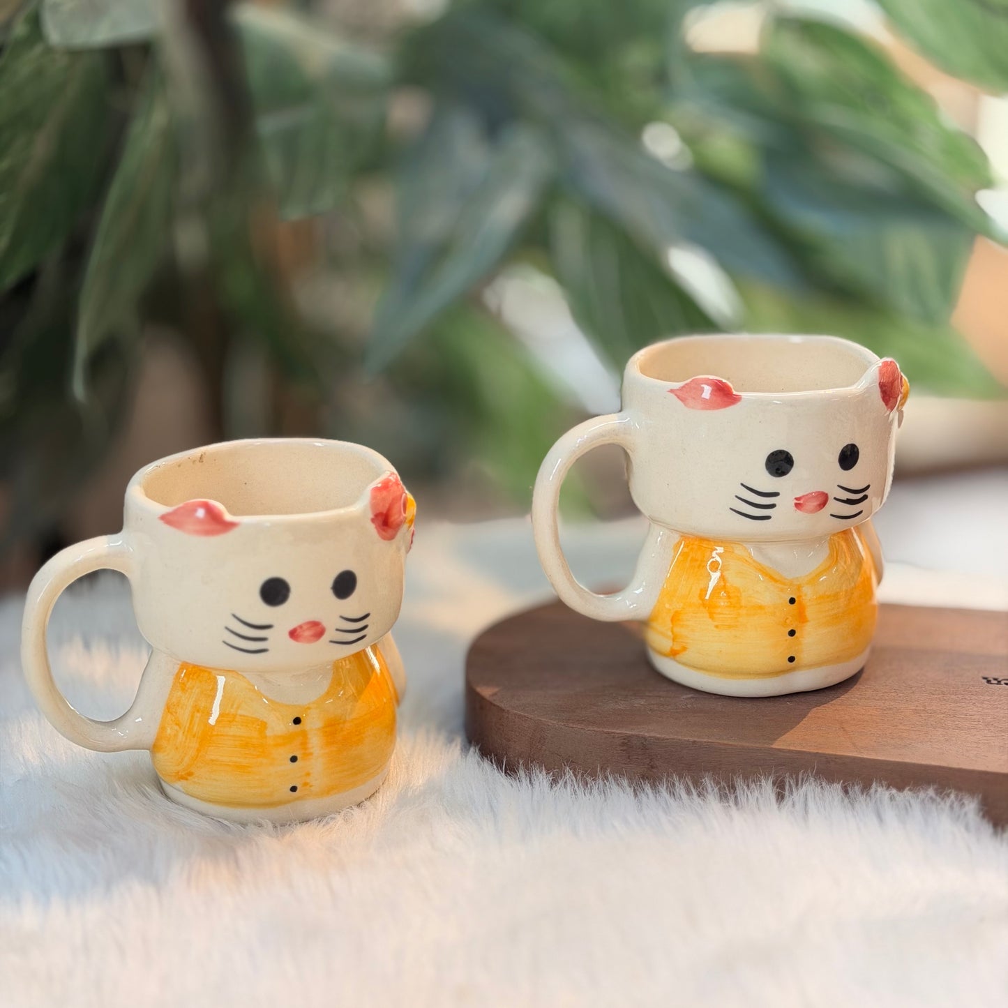Cute Cat Ceramic Coffee Mug