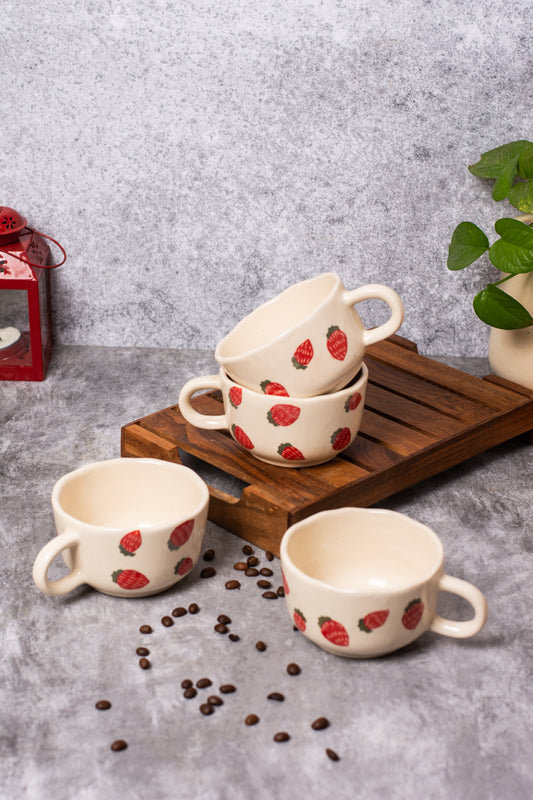 Strawberry Broad Mug (Pack of 1)