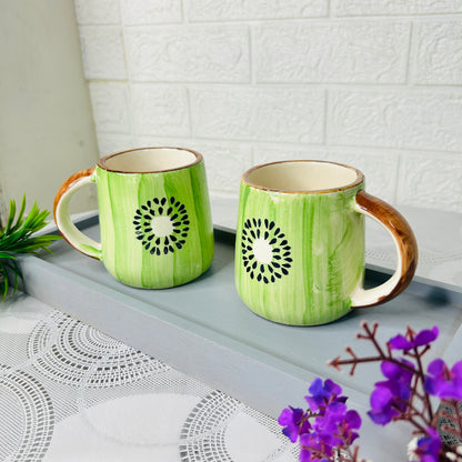 Kiwi Splash Ceramic Mug – Vibrant & Fun Beverage Mug