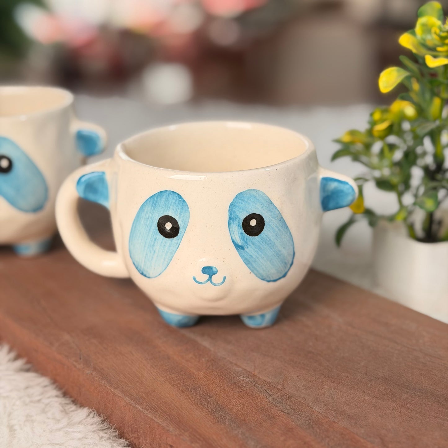 Handcrafted Puppy Paws Ceramic Mug – Cute Dog Mug