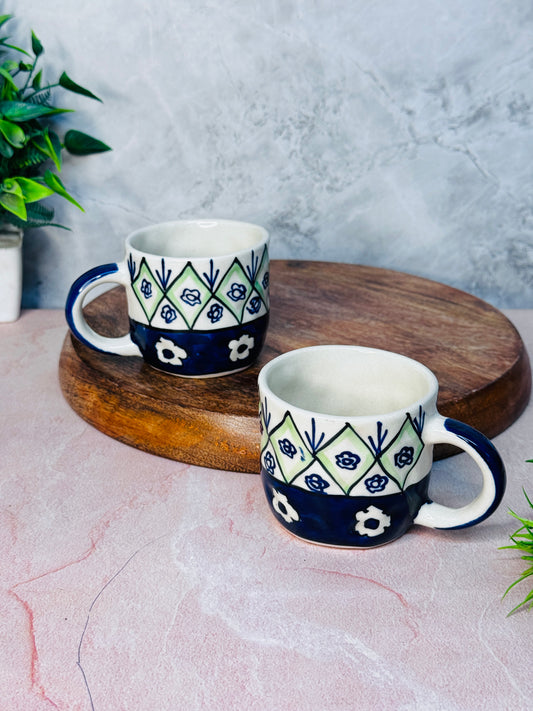 Navy Blue Tea Cup (Pack of 1)