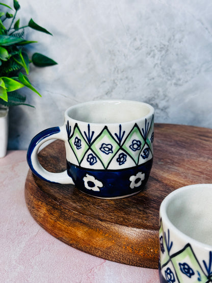 Navy Blue Tea Cup (Pack of 1)
