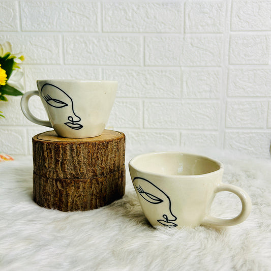 Face Tea Cup