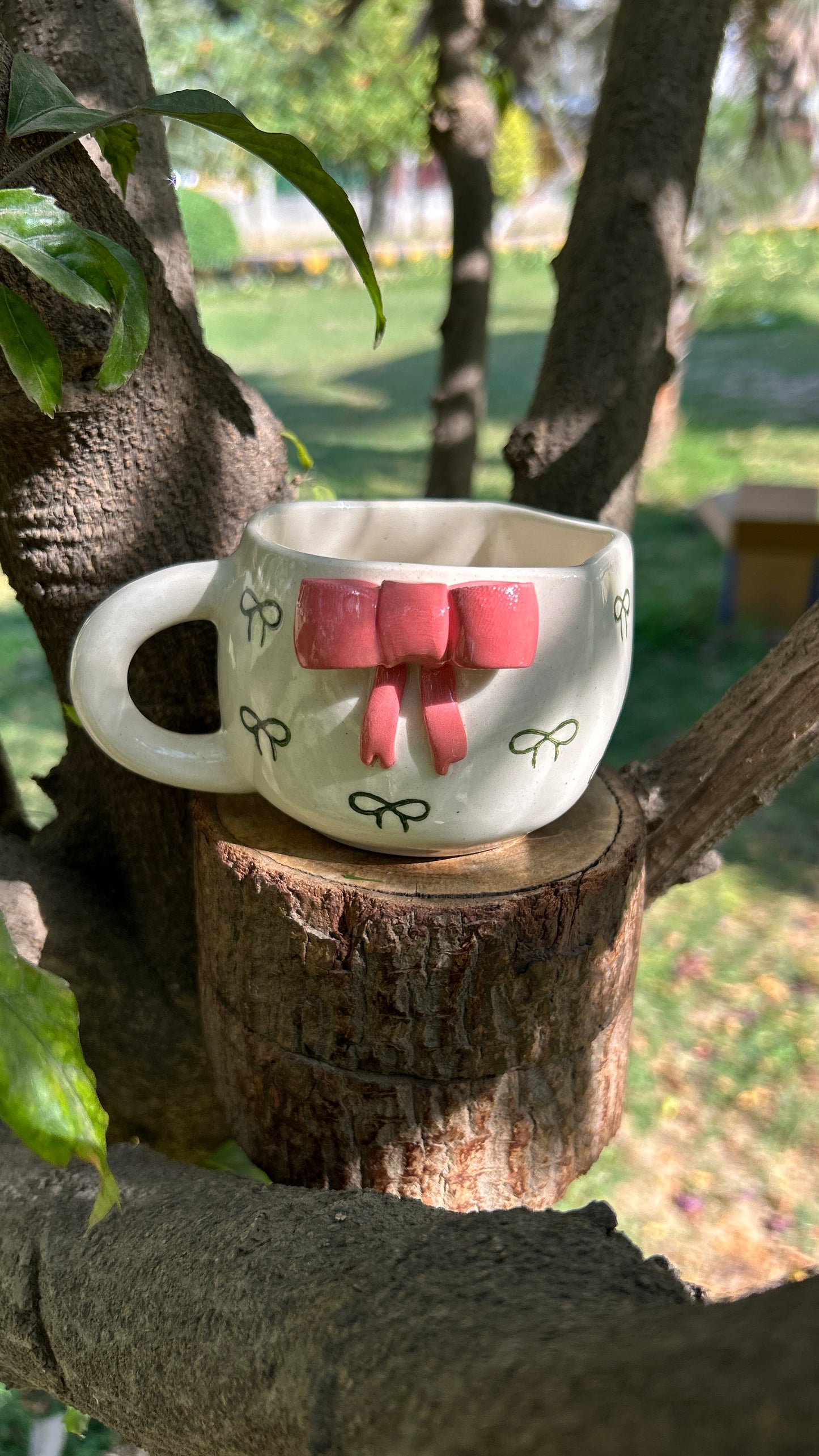 Pinterest Bow Coffee Mug (Pack of 1)