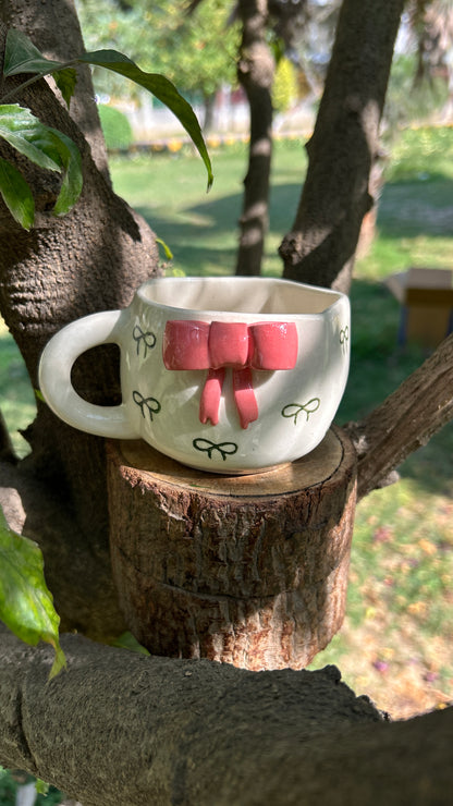 Pinterest Bow Coffee Mug (Pack of 1)