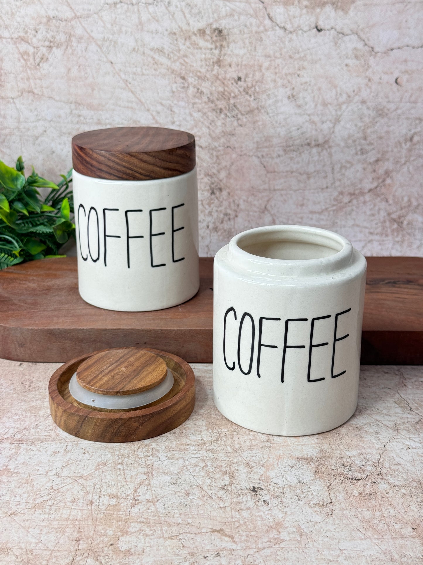 Coffee Airtight Jar  (Pack of 1)