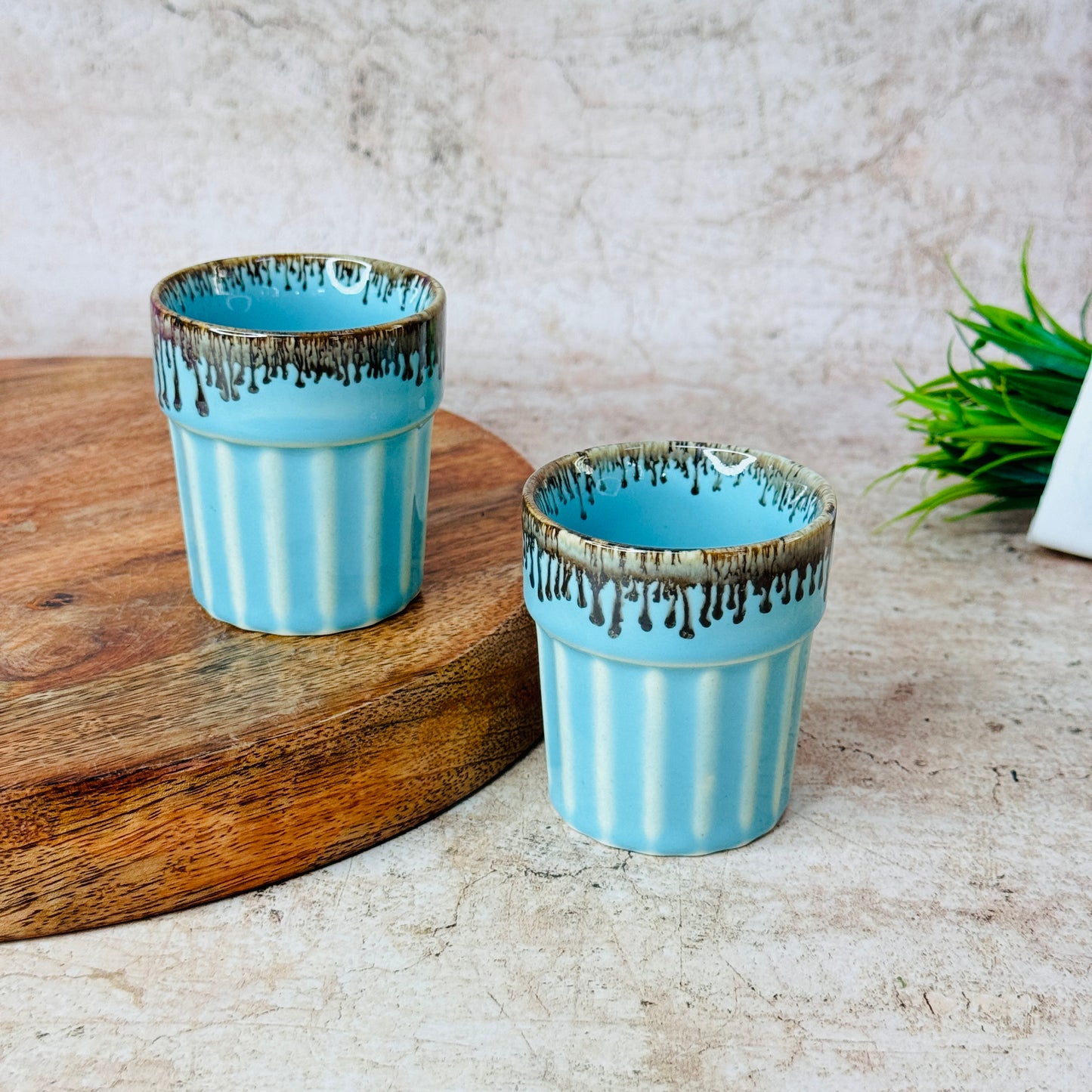 Sky Blue Kulhaad Chai Cup  (Pack of 1)