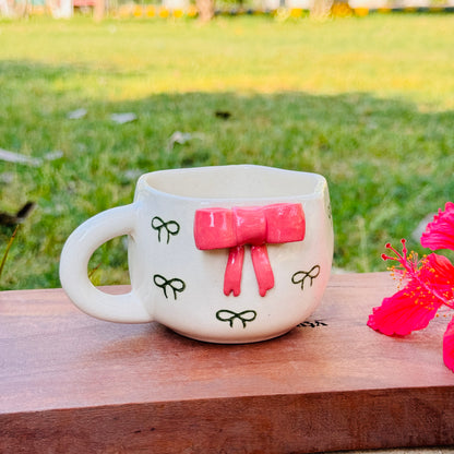 Pinterest Bow Coffee Mug (Pack of 1)