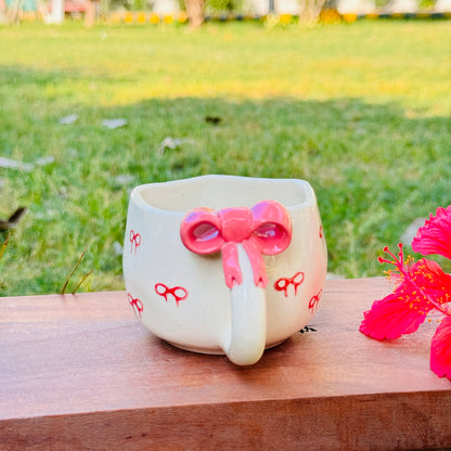 Pookie Bow Coffee Mug(Pack of 1)