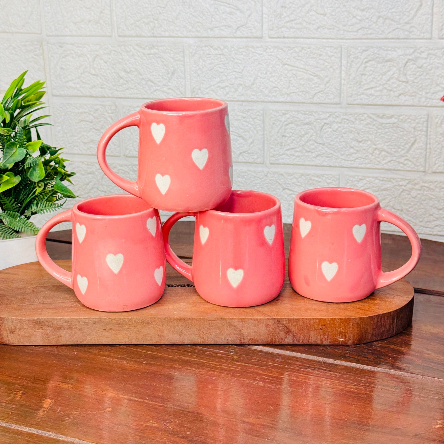 Pink Valentine Mug Pack of 1)