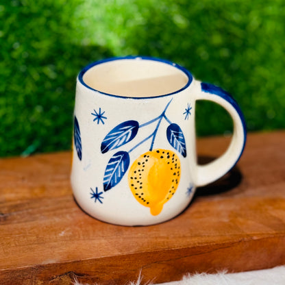 Lemon Bloom Mug Set (Pack of 2)
