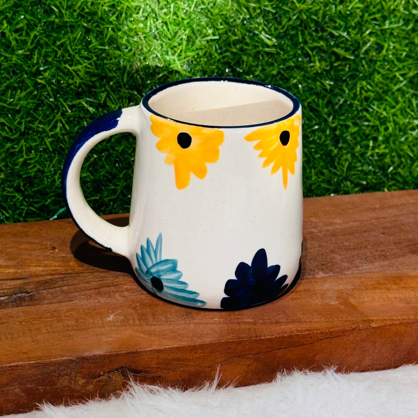 Lemon Bloom Mug Set (Pack of 2)