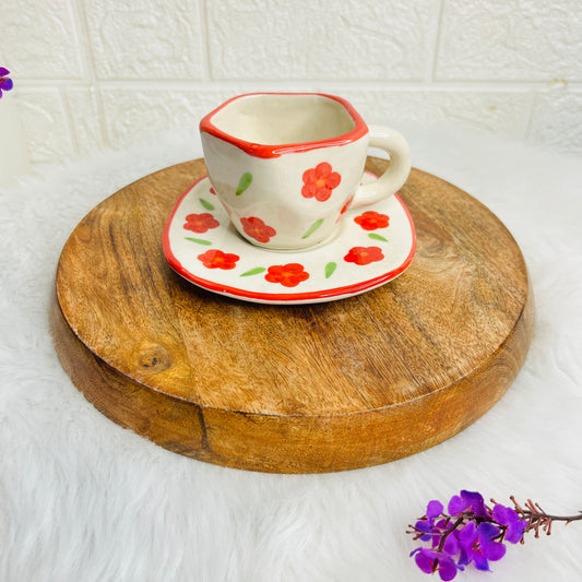 Blossom Cup & Saucer (Pack of 1)
