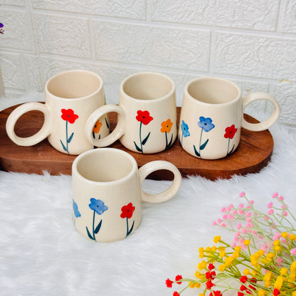 Multi Flower Mug (Pack of 1)