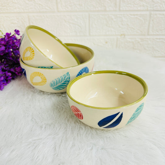 Leaf Serving Bowl Set (Pack of 3)