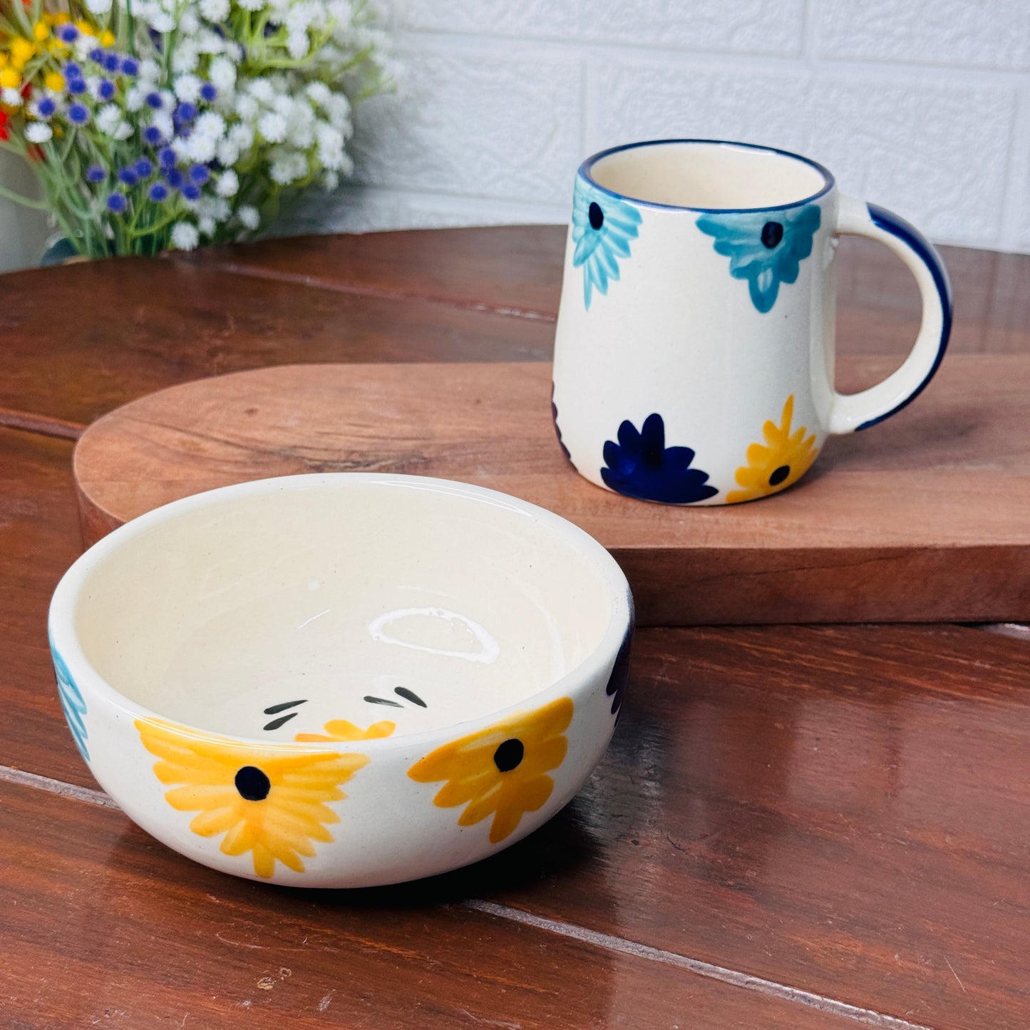 Flower Breakfast Set (Pack of 2)