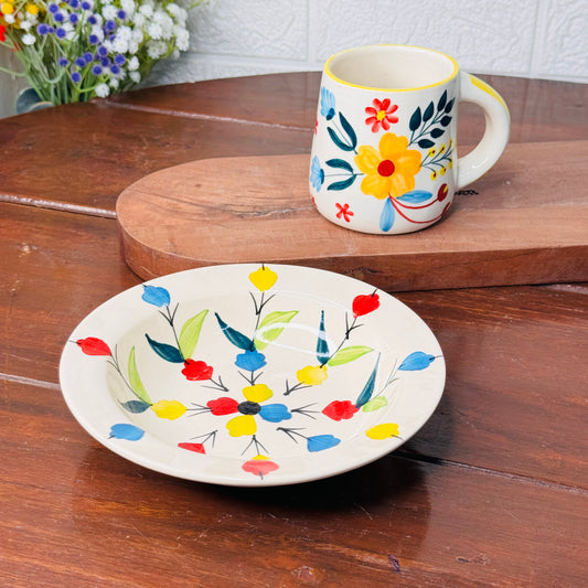 Floral Breakfast Set (Pack of 2)