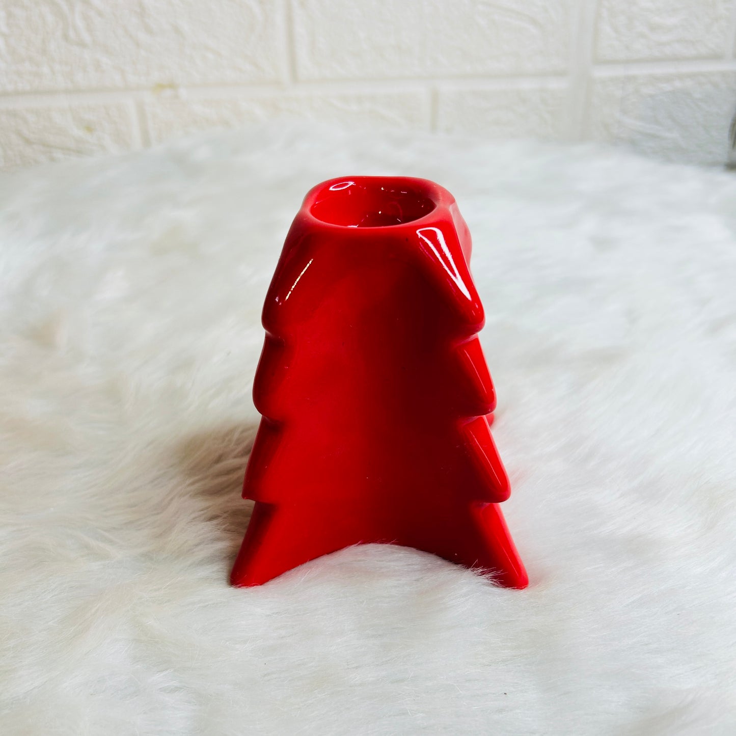 CHRISTMAS TREE COMBO CANDLE HOLDER  SET (Set of 1)