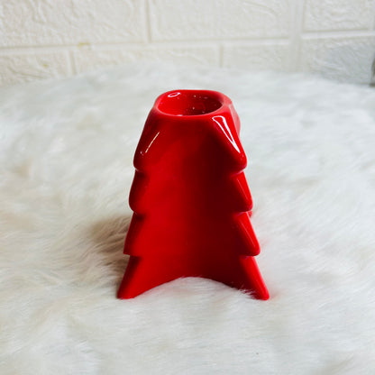 CHRISTMAS TREE COMBO CANDLE HOLDER  SET (Set of 1)