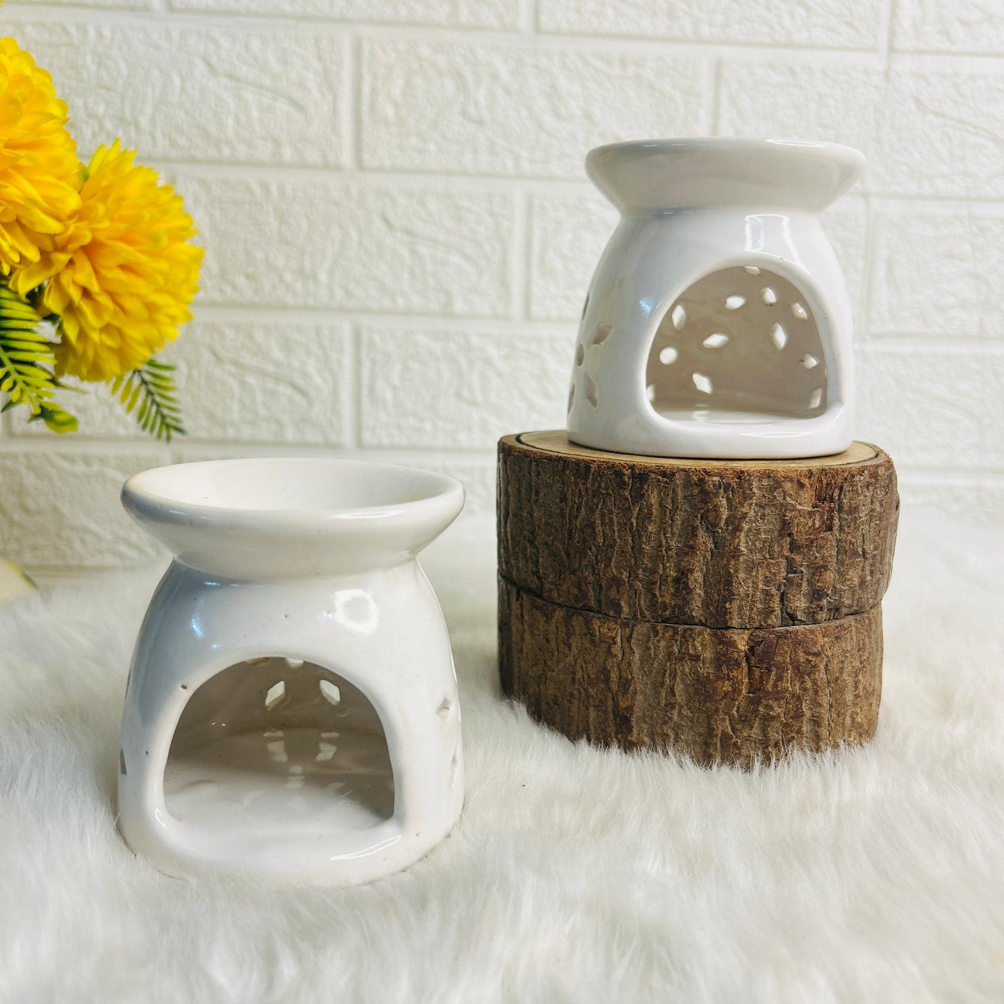 White Triangle Diffuser (Pack of 1)