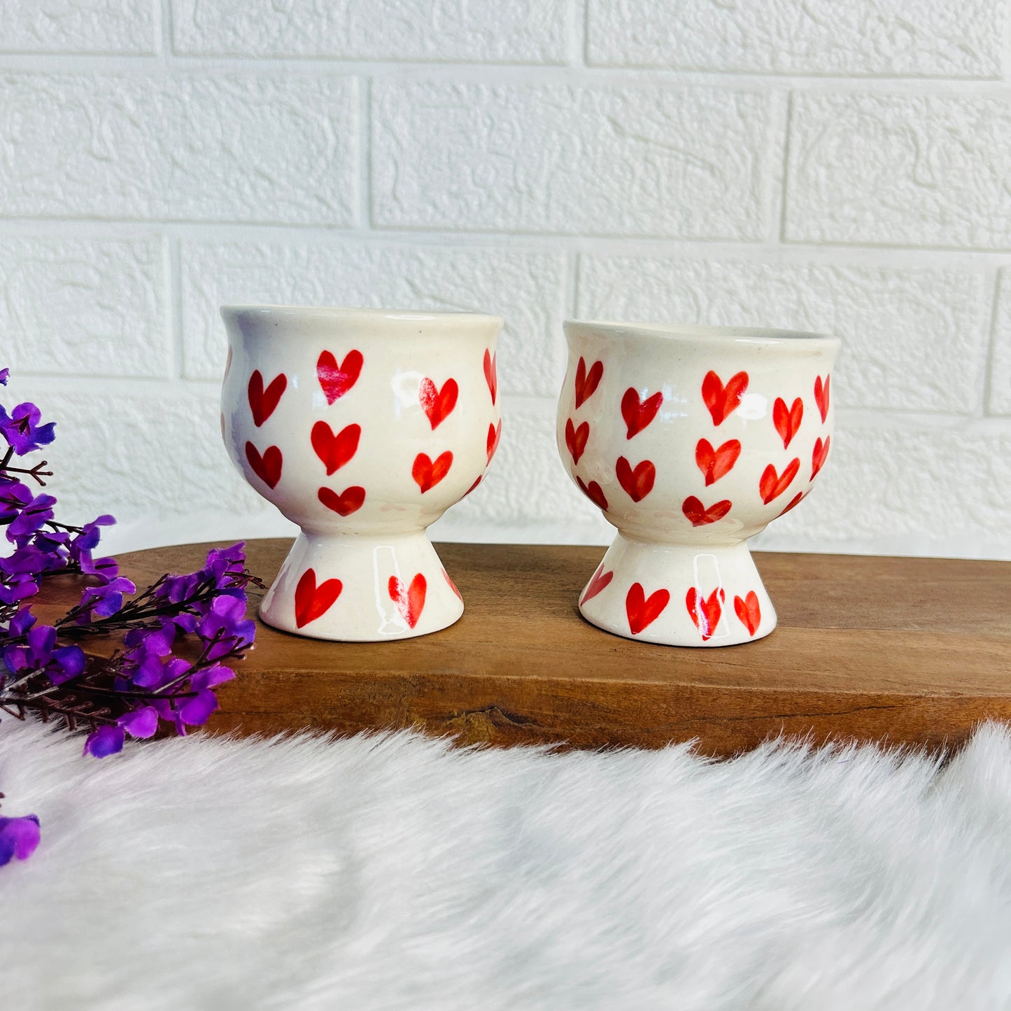 Red Heart Scoop Cup (Pack of 1)