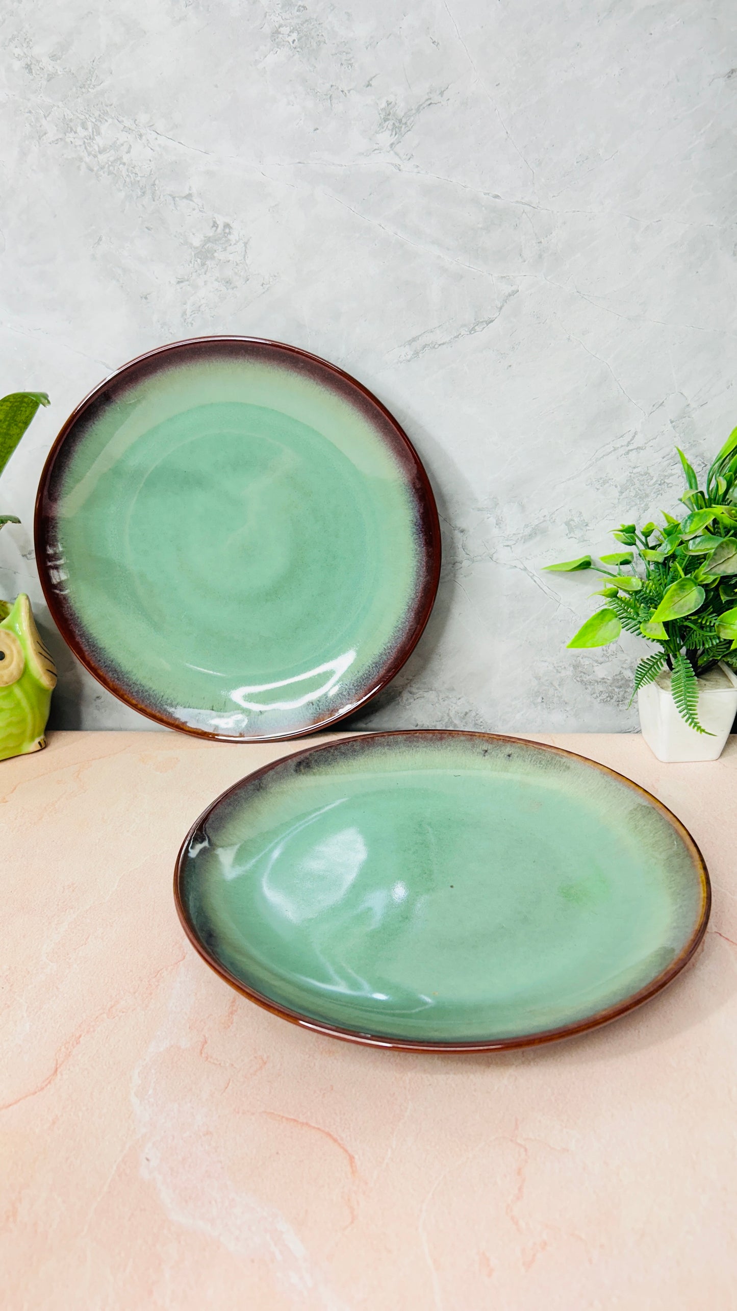 Studio Green Fiesta Quarter Plate (Pack of 1)