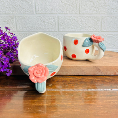 Rose Mug (Pack of 1)