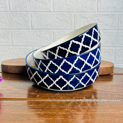 Blue Serving Set (Pack of 3)