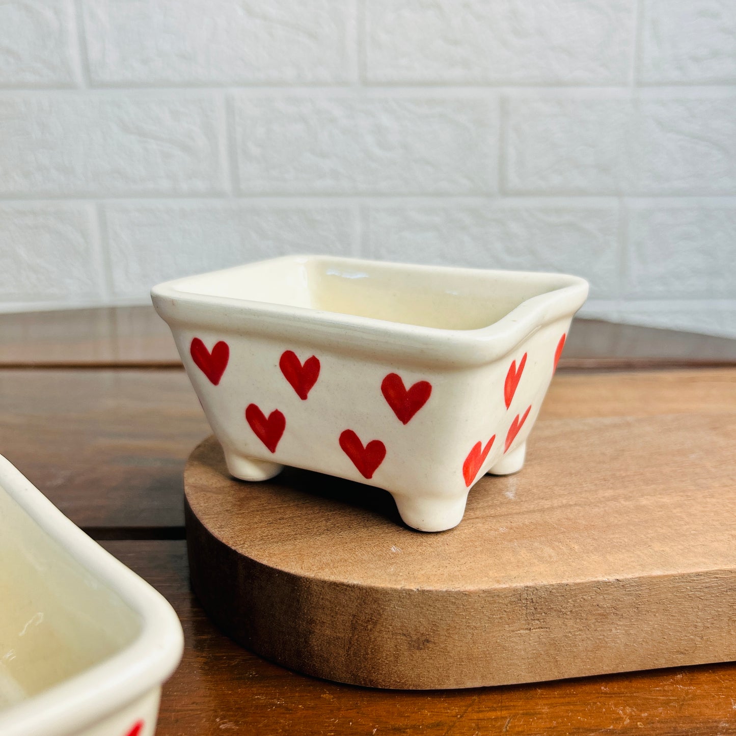 Red Heart Succulent Tray (Pack of 1)