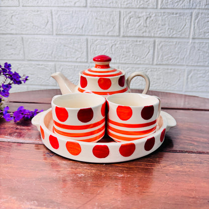Citrus Pop Ceramic Tea Set