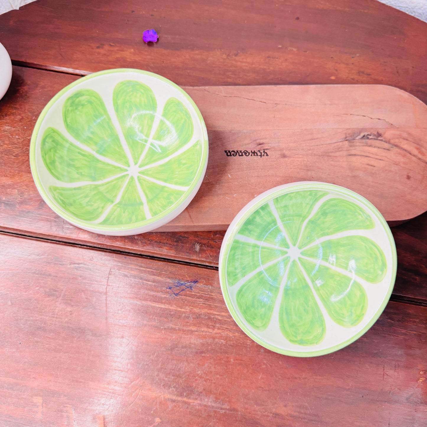 Meadow Bloom Ceramic Snack Bowl