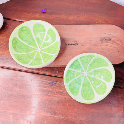 Meadow Bloom Ceramic Snack Bowl