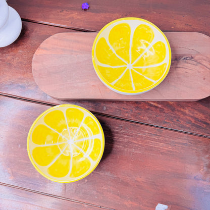 Sunshine Bloom Ceramic Snack Bowl