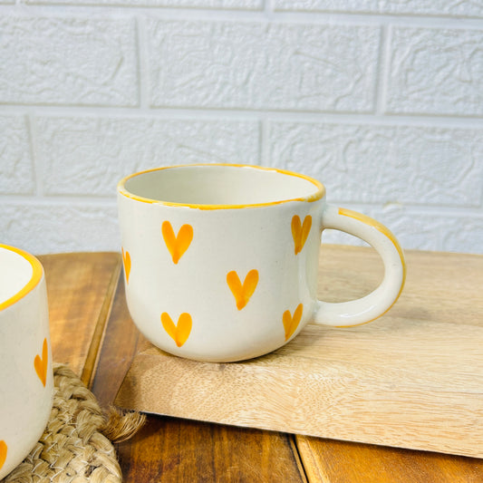 Sunshine Heart Ceramic Mug
