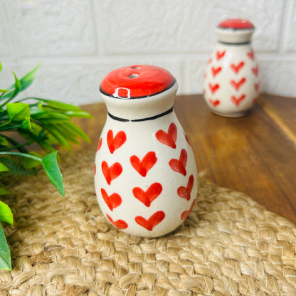 Heart Pop Salt & Pepper Shaker Set