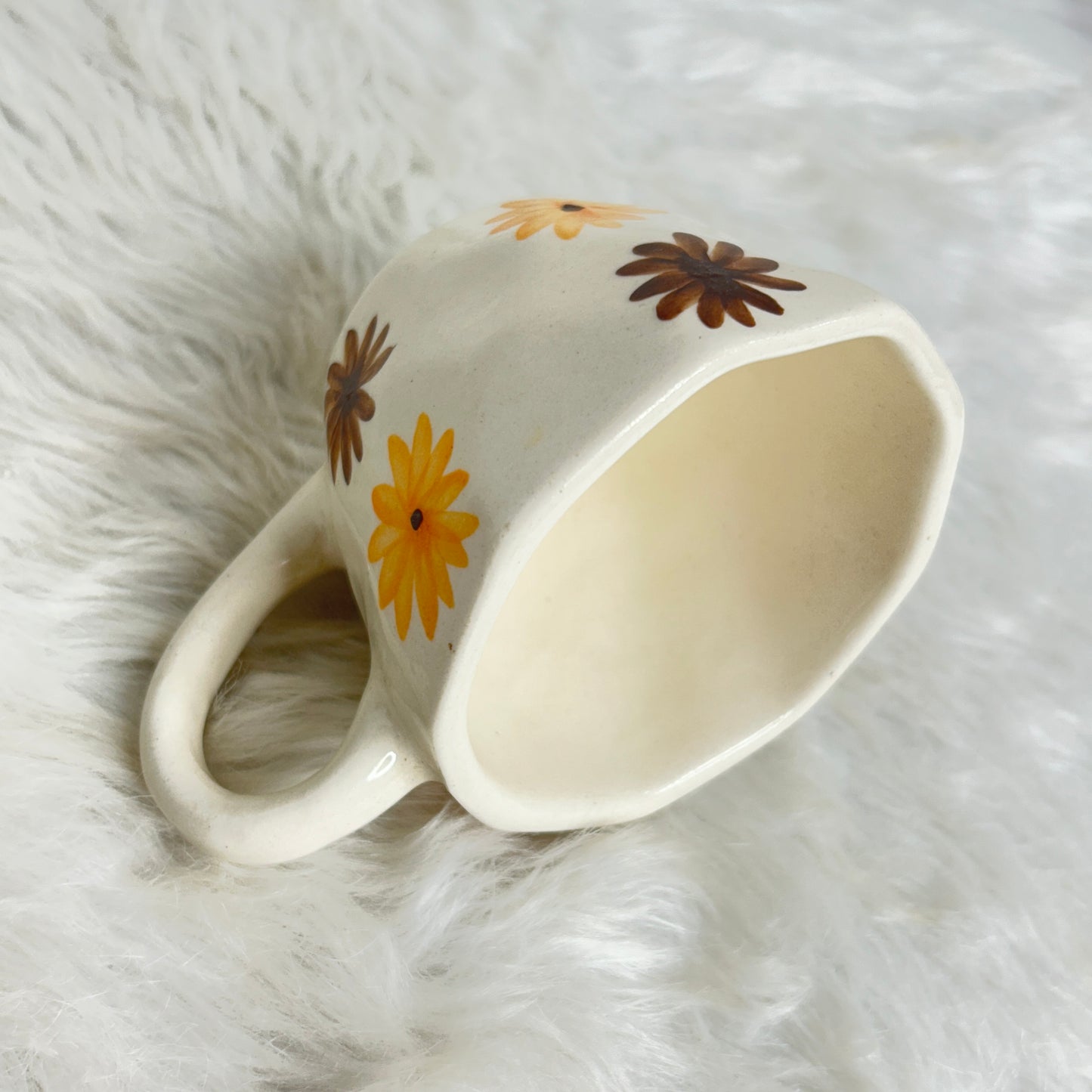 Sunny Flower Tea Cup (Pack of 1)