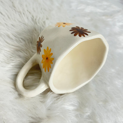 Sunny Flower Tea Cup (Pack of 1)