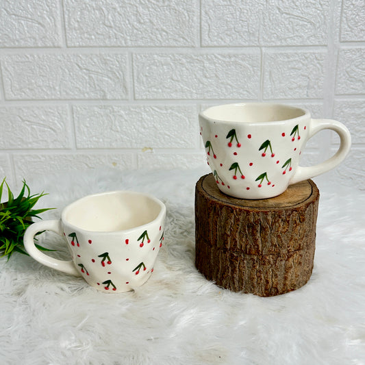 Cherry Tea Cup