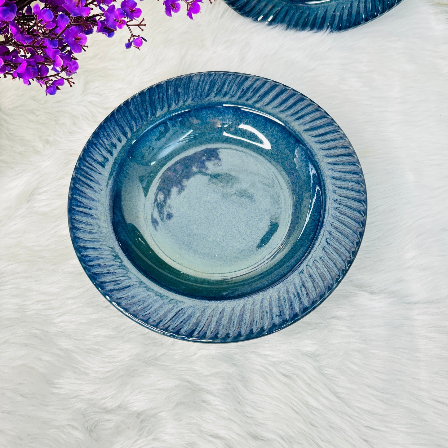 Ocean Ripple Deep Plate