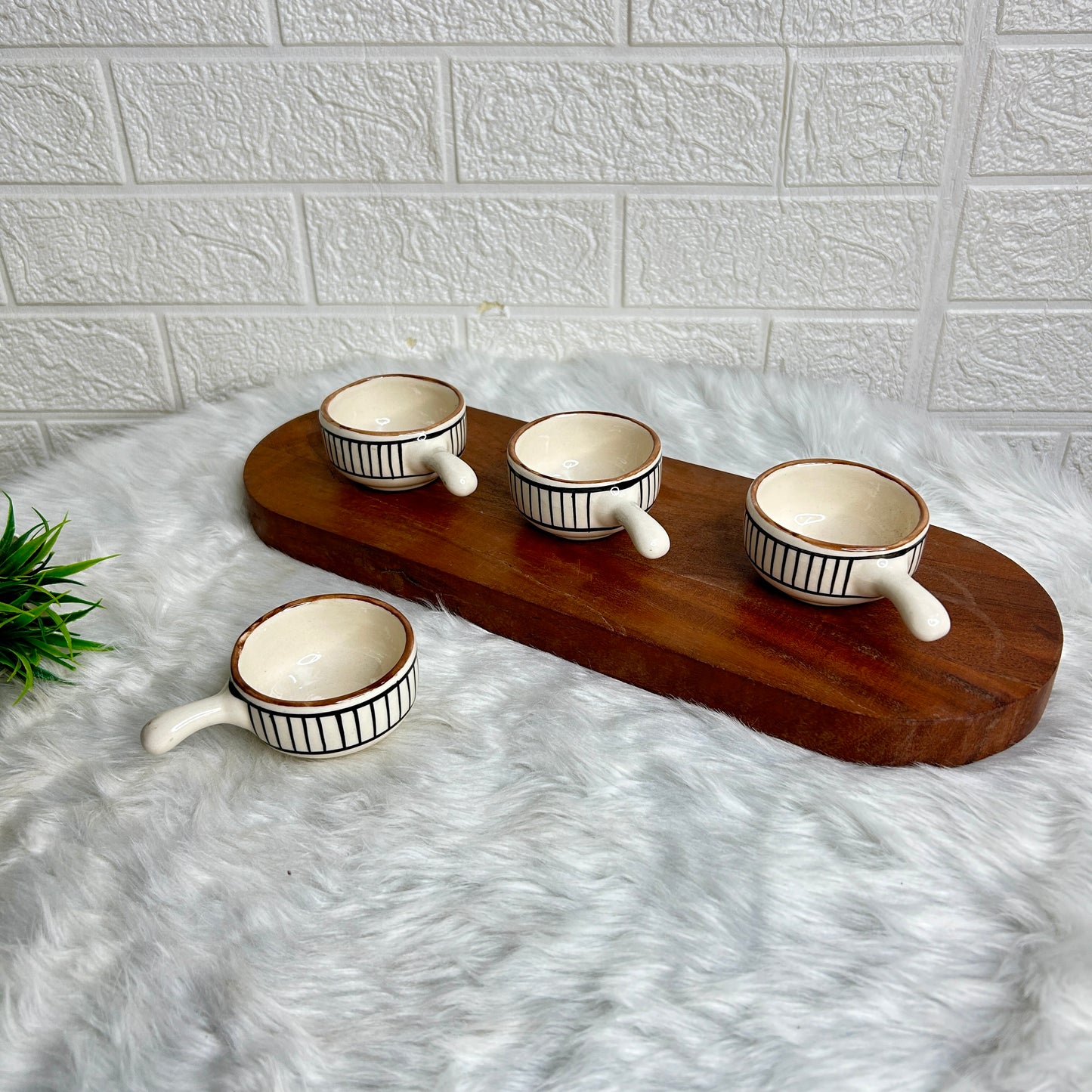 Zebra Dip Bowl - 1 pc