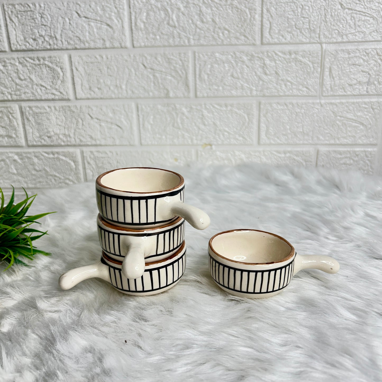Zebra Dip Bowl - 1 pc