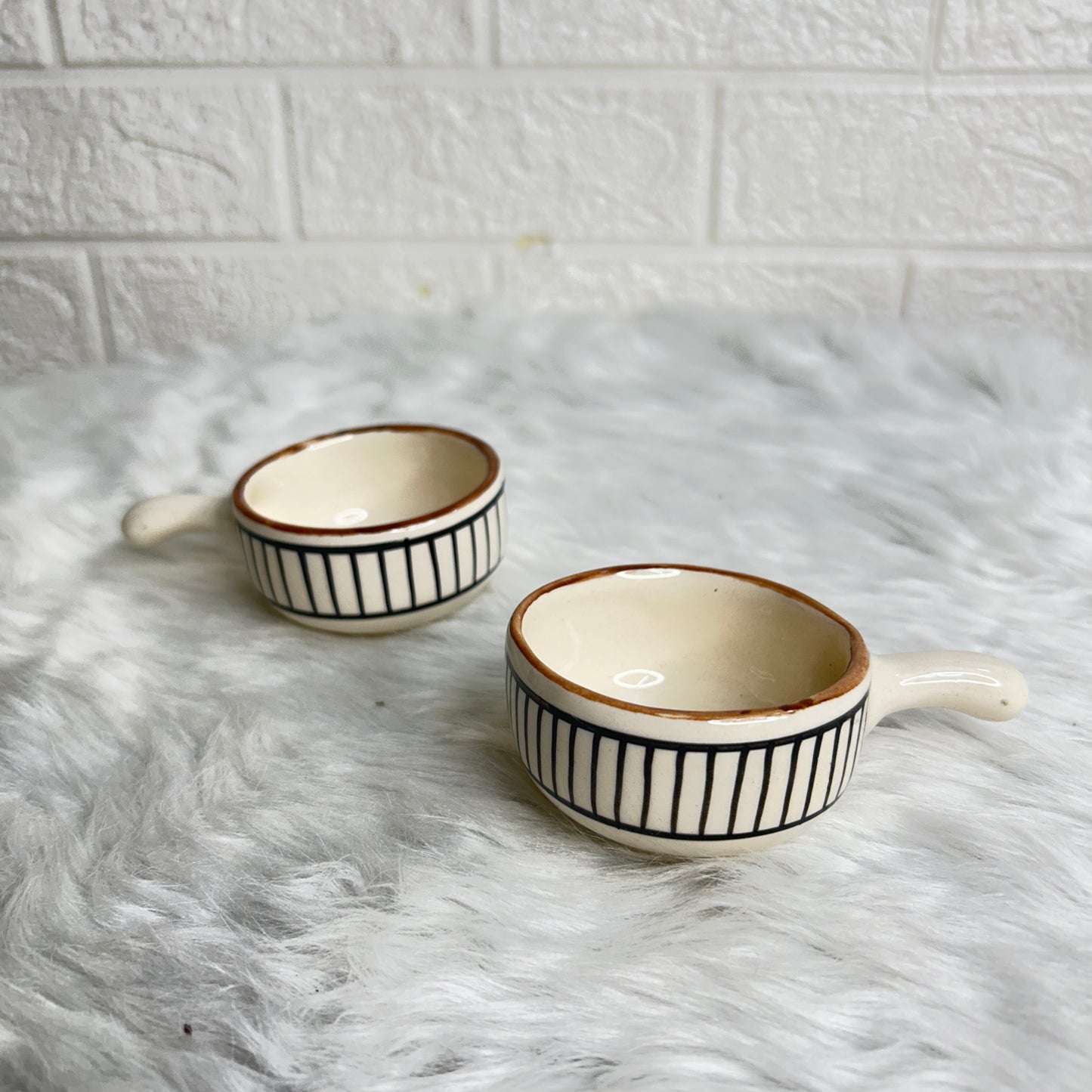 Zebra Dip Bowl - 1 pc