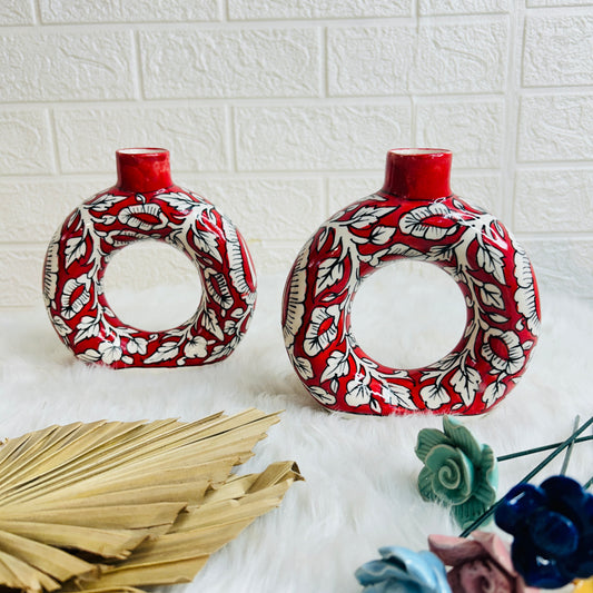 Rosy Sphere Vase (Pack of 1)