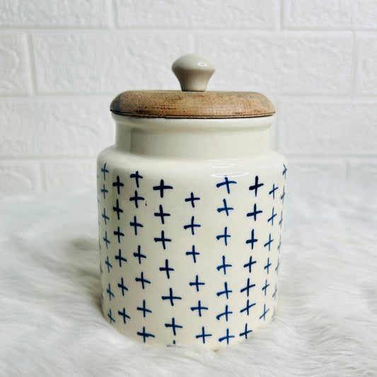 Large Blue Plus Jar (Pack of 1)