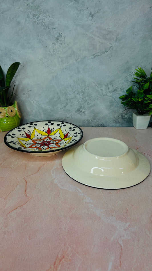 Sunshine Pasta Plate 9 inch (Pack of 1)